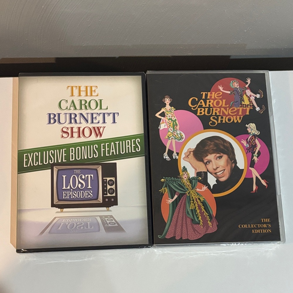 The Carol Burnett Show DVD Set of 2 The Lost Episodes and Collector’s Edition